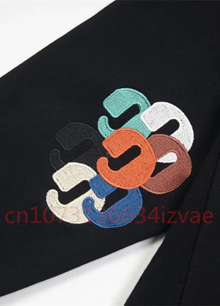 DEPT Fashion Brand Hoodies for Men and Women Letter Print Long-sleeved