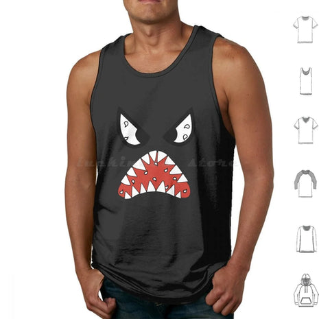 Instant Crush Tank Tops Vest Sleeveless Daft Punk Instant Crush Shark