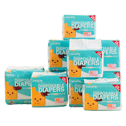10pcs Pet Diapers