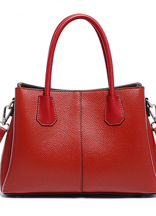 Walmart Ladies Designer Tote Handbag Genuine Leather Top-handle Bag