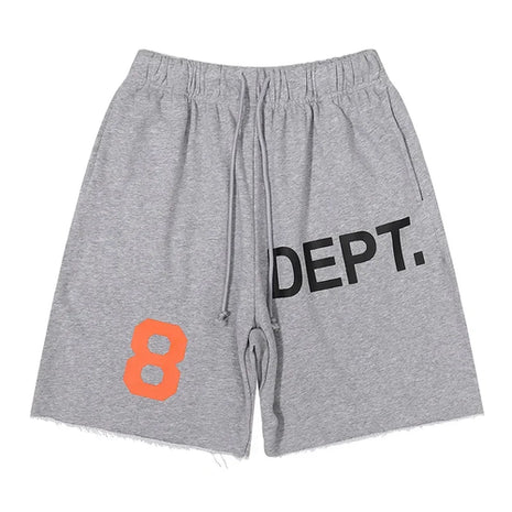 Dept Luxury Design Letter Print Shorts for Men and Women Fashion Brand