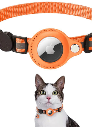 Reflective Airtag Case Collar for Cats and Dogs