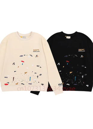 DEPT Fashion Brand Sweater for Men and Women Letter Print Autumn