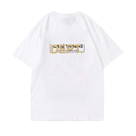 DEPT Fashion Brand Letter Print T Shirt for Men and Women Short Sleeve