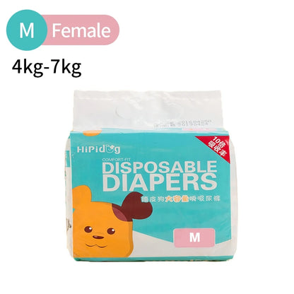 10pcs Pet Diapers