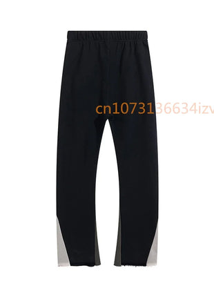 Dept Letter Print Sweatpants Fashion Brand Autumn and Winter Loose