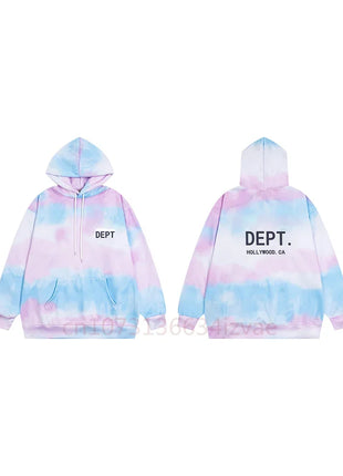 DEPT Fashion Brand Hoodies for Men and Women Letter Print Pullover