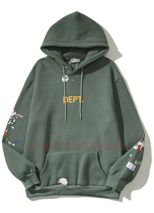 DEPT Fashion Brand Hoodies for Men and Women Letter Print