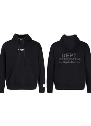 DEPT Fashion Brand Hoodies for Men and Women Letter Print Long-sleeved