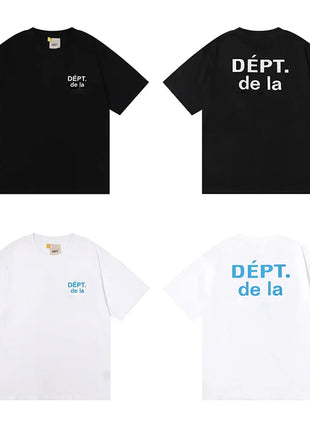 DEPT Fashion Brand Letter Print T Shirts for Men and Women Short