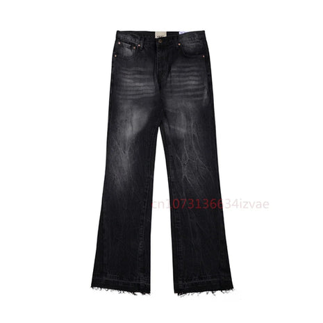 Dept Print Fashion Brand Jeans Autumn and Winter Loose Casual Sports