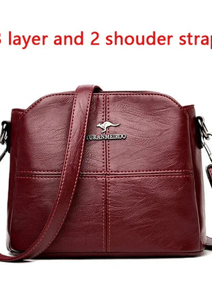 Casual Walmart Women's Bag High Quality Pu Leather Shoulder Bags for Women