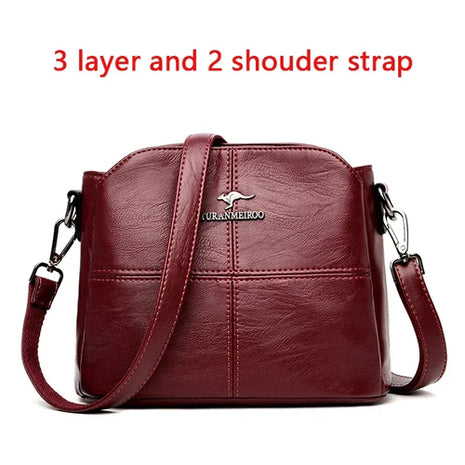 Casual Walmart Women's Bag High Quality Pu Leather Shoulder Bags for Women