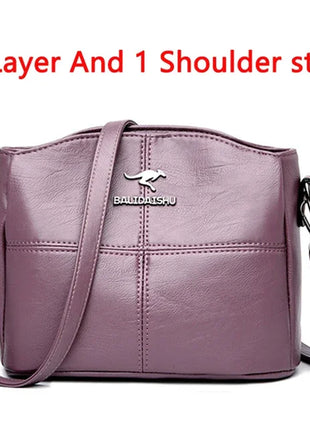 Casual Walmart Women's Bag High Quality Pu Leather Shoulder Bags for Women