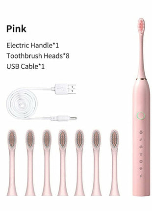 Smart Electric Sonic Toothbrush Rechargeable Electronic Teeth Brush