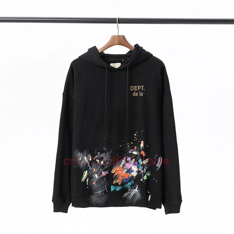 DEPT Fashion Hoodies for Men and Women Letter Print Hoodie Autumn