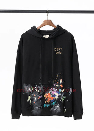 DEPT Fashion Hoodies for Men and Women Letter Print Hoodie Autumn