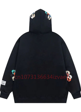 DEPT Fashion Brand Hoodies for Men and Women Letter Print Long-sleeved