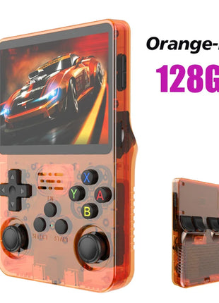 128G Open Source R36S Retro Handheld Video Game Console Linux System