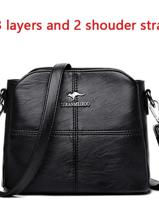 Casual Walmart Women's Bag High Quality Pu Leather Shoulder Bags for Women