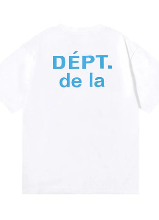 DEPT Fashion Brand Letter Print T Shirts for Men and Women Short