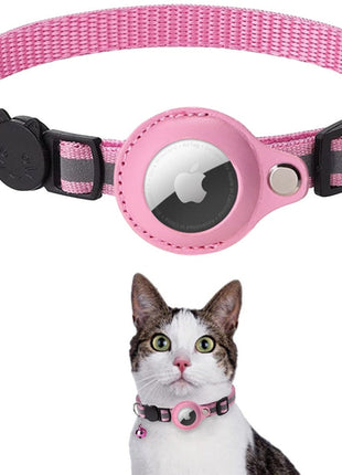 Reflective Airtag Case Collar for Cats and Dogs