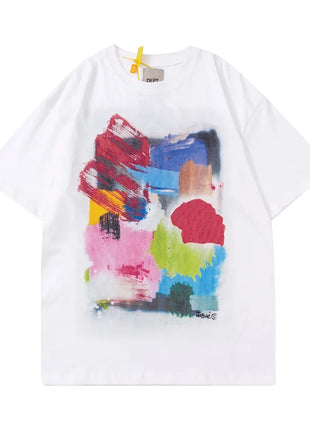 DEPT Fashion Brand Letter Print T Shirt for Men and Women Short Sleeve