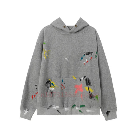 DEPT Fashion Hoodies for Men and Women Letter Print Hoodie Autumn