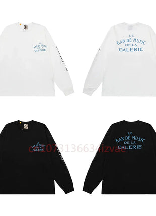 DEPT Fashion Brand Sweater for Men and Women Letter Print Long-sleeved