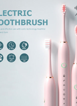 Smart Electric Sonic Toothbrush Rechargeable Electronic Teeth Brush