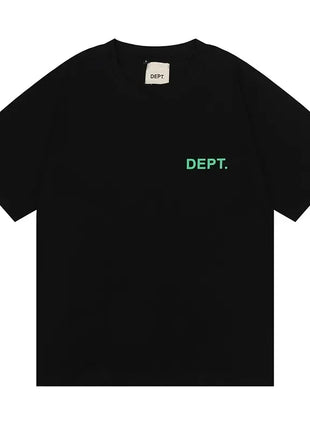 DEPT Fashion Brand T-Shirt Men Couple style Classic letter Gallery