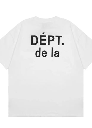 DEPT Fashion Brand Letter Print T Shirts for Men and Women Short