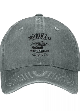 Film Animal Morocco Casablanca Unisex Baseball Cap Washed Cotton Cap