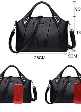 Fashion Walmart Ladies Handbags High Quality Soft Leather Bags Crossbody