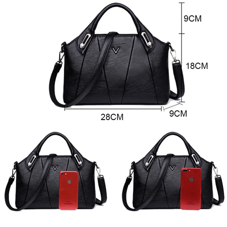 Fashion Walmart Ladies Handbags High Quality Soft Leather Bags Crossbody