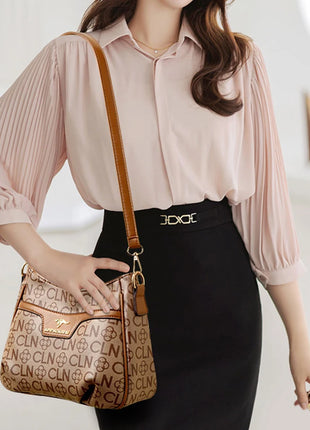 Fashion Women Walmart Shoulder Crossbody Bags High Quality Soft Leather Purses