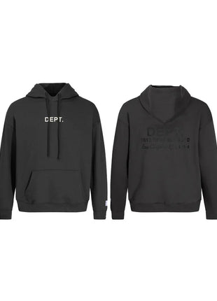 DEPT Fashion Brand Hoodies for Men and Women Letter Print Long-sleeved