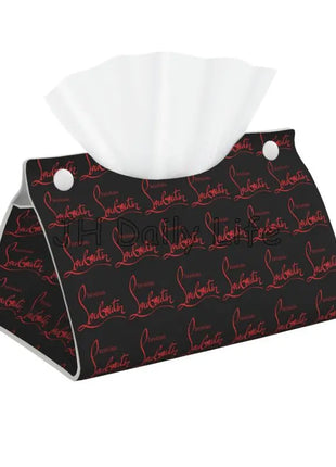 Christians High Heels Louboutins Facial Tissue Box Cover Rectangular