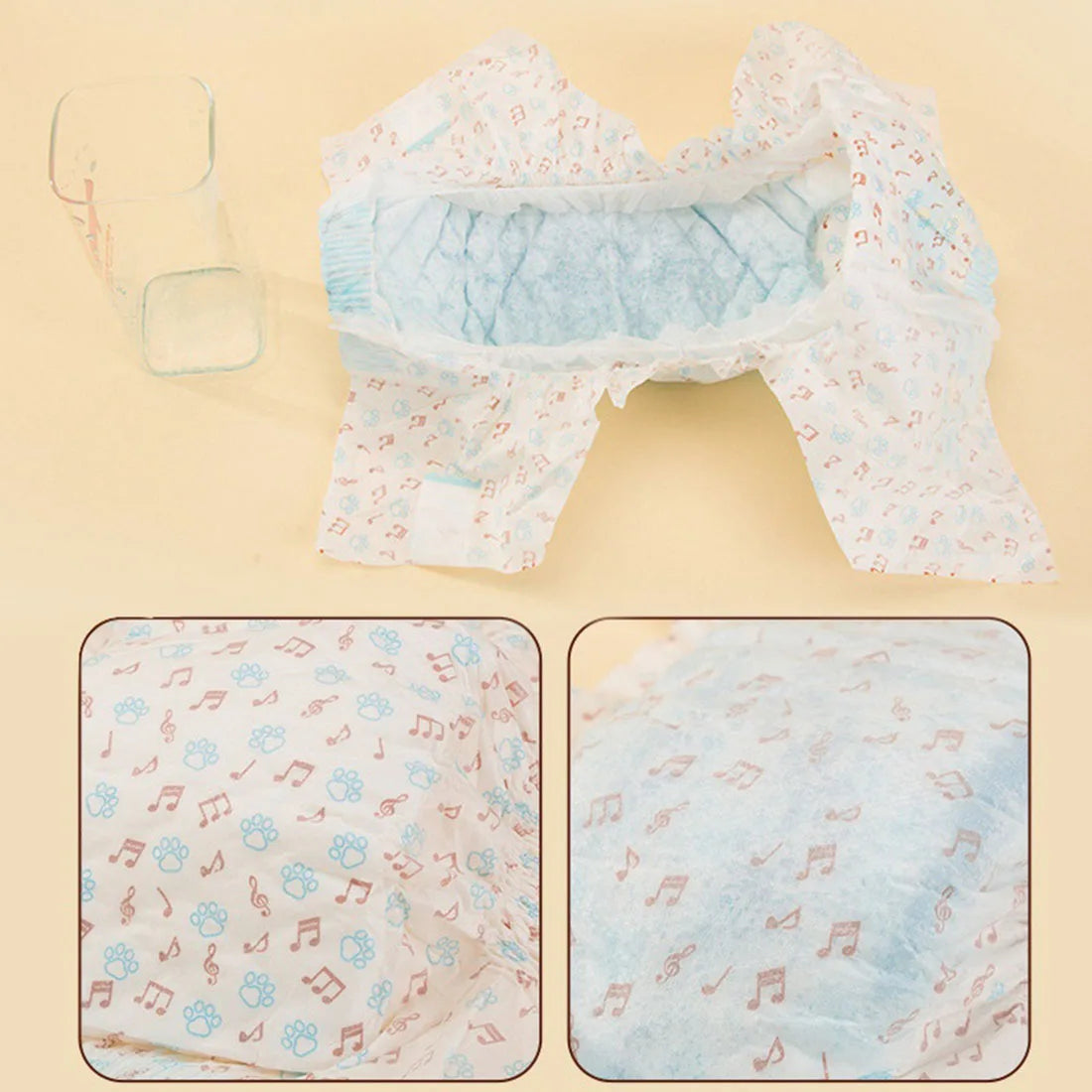 10pcs Pet Diapers