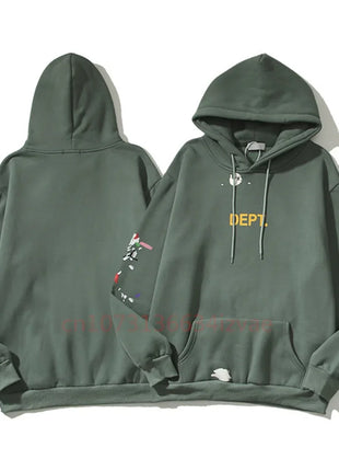 DEPT Fashion Brand Hoodies for Men and Women Letter Print