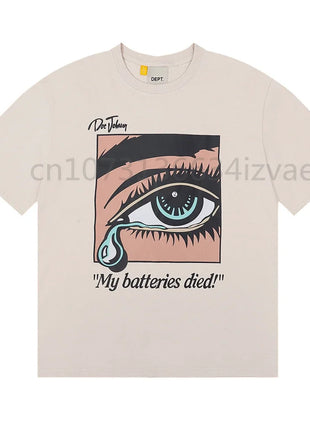 DEPT Fashion Brand Letter Print T Shirts for Men and Women Short