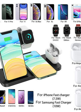 Dragon Wireless Charging Station For iPhone and Samsung phones