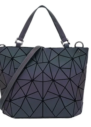 Women Handbags Walmart Luxury Geometric Shoulder Bag Set Folding Tote