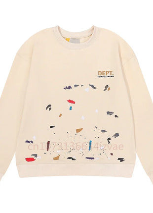 DEPT Fashion Brand Sweater for Men and Women Letter Print Autumn