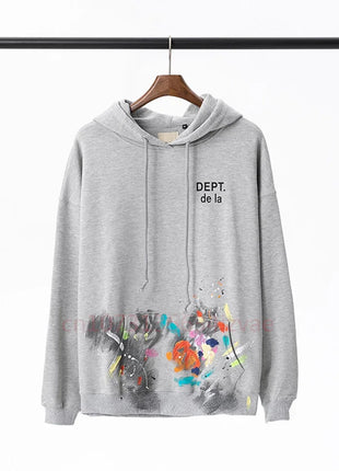 DEPT Fashion Hoodies for Men and Women Letter Print Hoodie Autumn