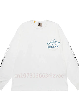 DEPT Fashion Brand Sweater for Men and Women Letter Print Long-sleeved