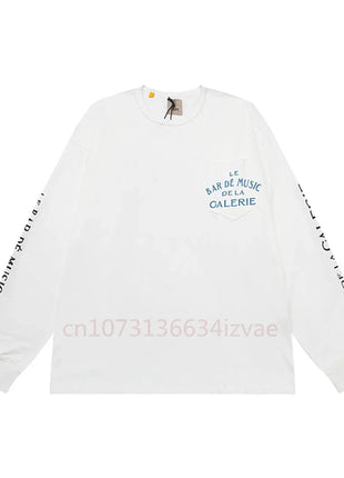 DEPT Fashion Brand Sweater for Men and Women Letter Print Long-sleeved