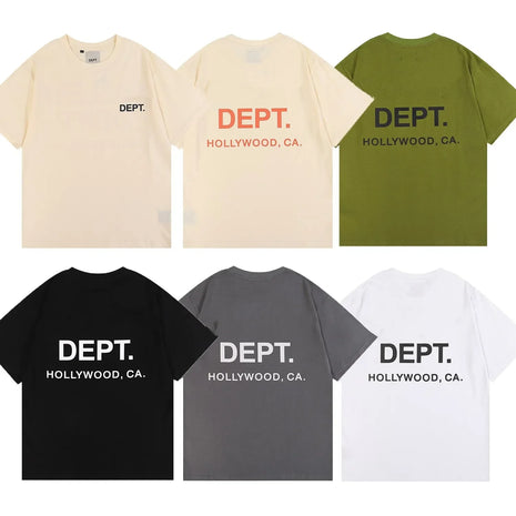 DEPT Fashion Brand T-Shirt Men Couple style Classic letter Gallery