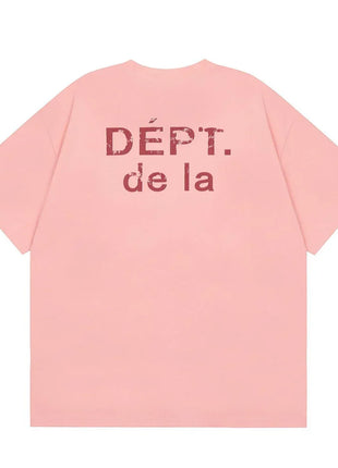 DEPT Fashion Brand Letter Print T Shirts for Men and Women Short