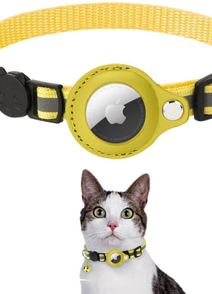 Reflective Airtag Case Collar for Cats and Dogs